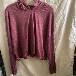 Women's Athleta Uptempo Crop Hoodie Size M